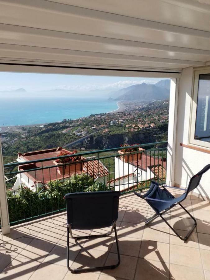 Вилла La Terrazza Sull Isola Di Dino Сан-Никола-Арчелла Экстерьер фото